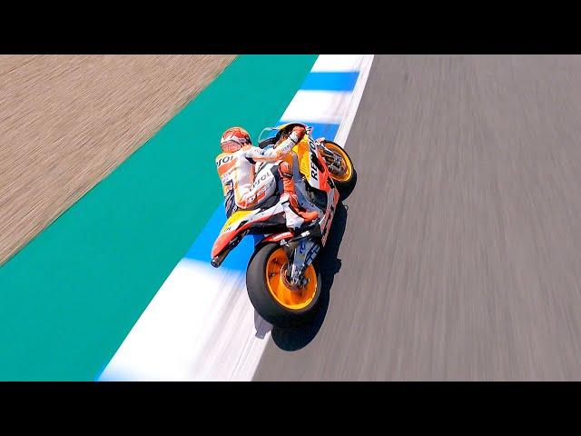 MotoGP Marquez x FPV Drone 4K