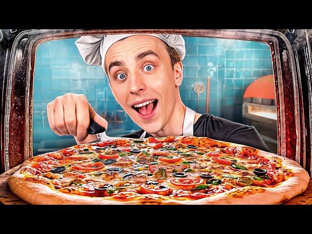 We work in a PIZZERIA 24 Hours Challenge!