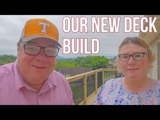 You Won't Believe What Just Happened! We Got a New Deck Now For Some Smoky Mountain Porch Sitting