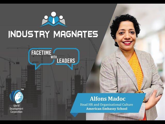 Esteemed Industry Magnates Interview with Alfons Madoc, Head HR & Organisational Culture