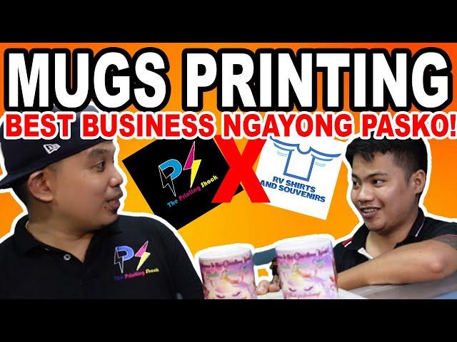 MUGS PRINTING BUSINESS | MAGIC MUGS | SUBLIMATION MUGS | The Printing Shock | Marlon Ubaldo