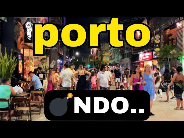 PORTO DE GALINHAS A NOITE MÊS DE JULHO 2024 VILA BOMBANDO