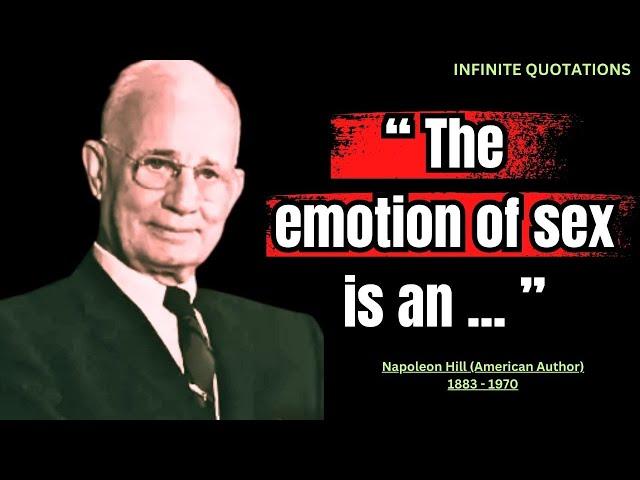 Napoleon Hill Magical  Quotes You Must know before getting old | Infinite quotations |