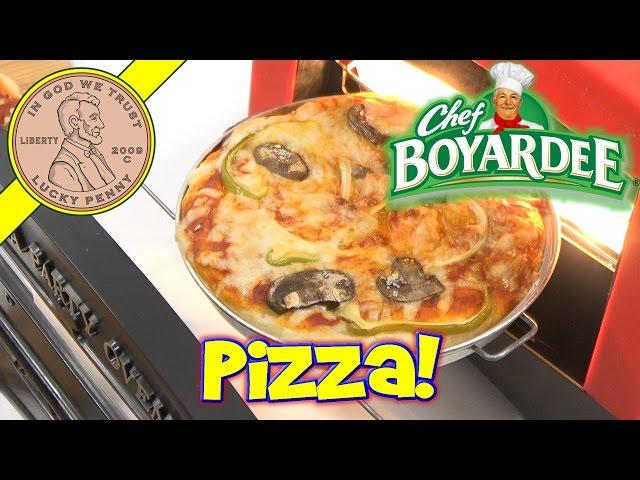 Chef Boy-ar-dee Party Pizza Kids Toy Oven - Light Bulb Baking!