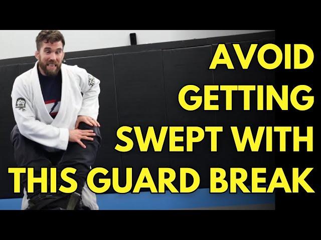 How To Break Closed Guard Without Getting Swept