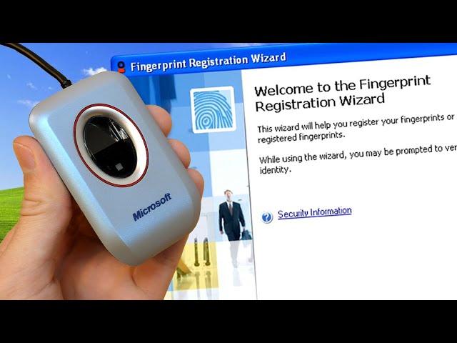 Microsoft's Fingerprint Reader for Windows XP