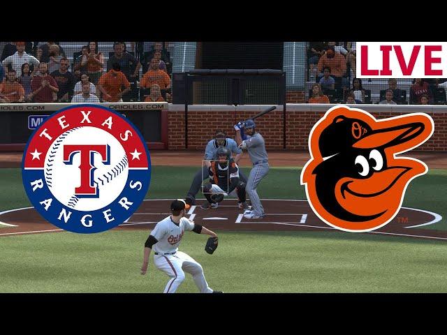 LIVE BASEBALLTexas Rangers VS Baltimore Orioles /June 27/MLB EN VIVO/MLB THE SHOW 2024