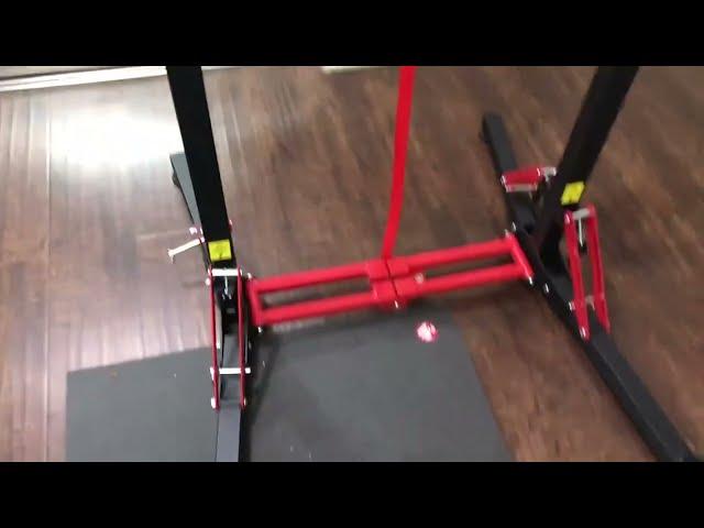 ONETWOFIT Power Tower Pull Up Bar Station, Multi Function Adjustable Height Foldable Dip Station