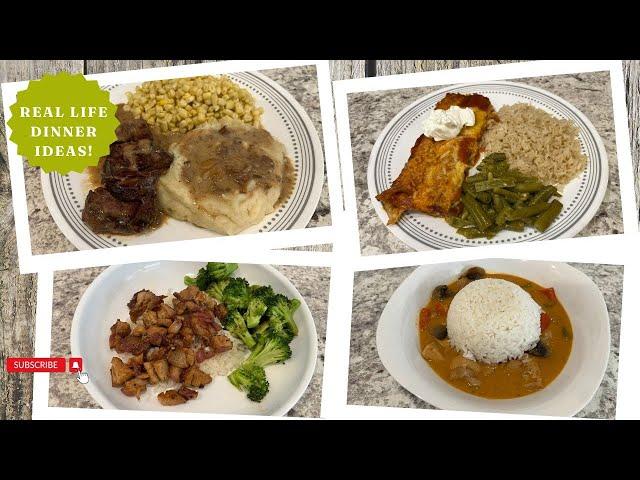 What's for Dinner? | Quick & Easy Dinner Ideas | Real Life Meals!