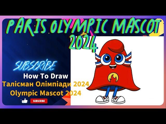 Draw the 2024 Paris Olympic Mascot | Step-by-Step Tutorial 