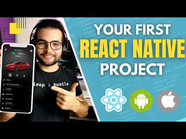 Build your first App in React Native in under 2 hours [ Tutorial for beginners ]