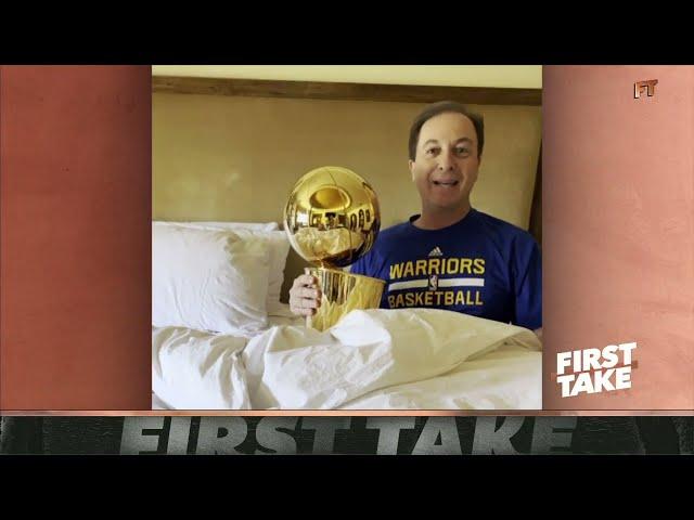 Warriors owner Joe Lacob is excited Stephen A. Smith is back on First Take‼️