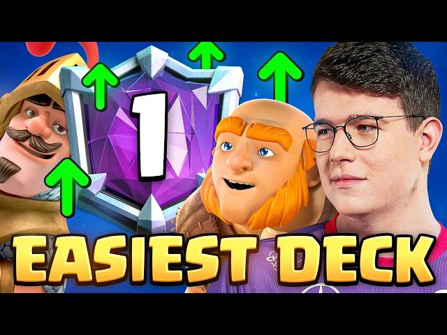 TOP 1 BEST DECK TO PUSH IN CLASH ROYALE! 