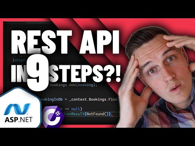 Build a RESTful API in ASP.NET 6.0 in 9 Steps!