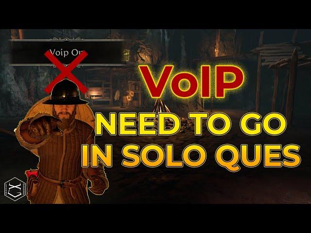 VoIP needs to go in SOLO ques (at least). Here's why. Dark and Darker