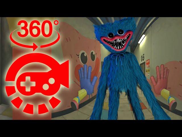 360° Video - Escape from Huggy Wuggy, Poppy Playtime