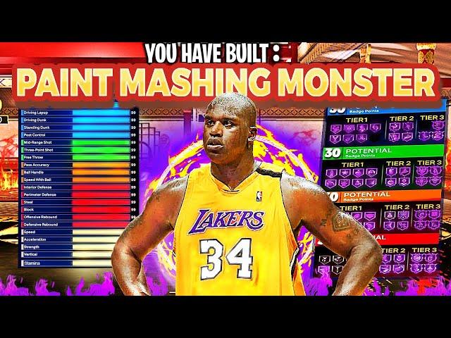 BEST DEMIGOD CENTER BUILD ON NBA 2K24 CURRENT GEN! GAME BREAKING BEST INSIDE BIGMAN BUILD ON 2K24!