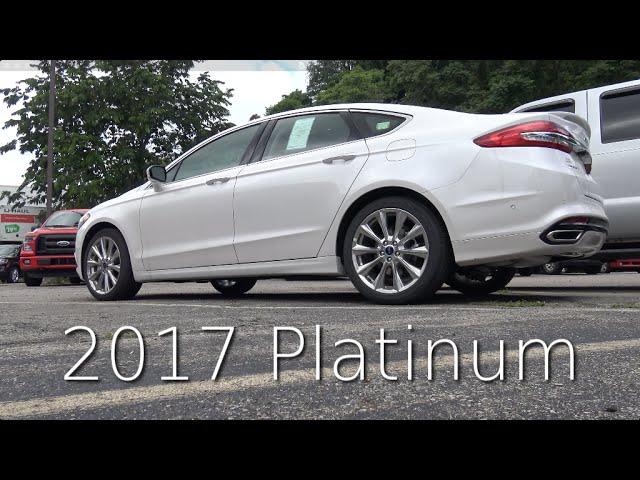 2017 Ford Fusion PLATINUM - In Depth Review In 4K UHD