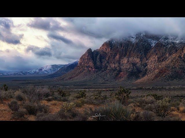 Stormy and Snow day out at Red Rock | Jarrod Ames Photography