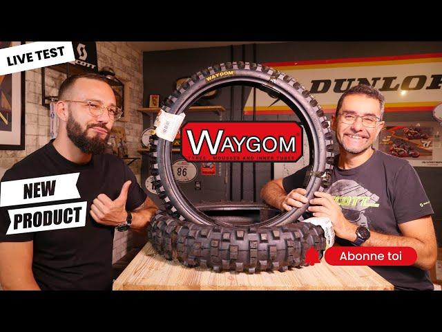 Des pneus enduro WAYGOM pour le trail ?