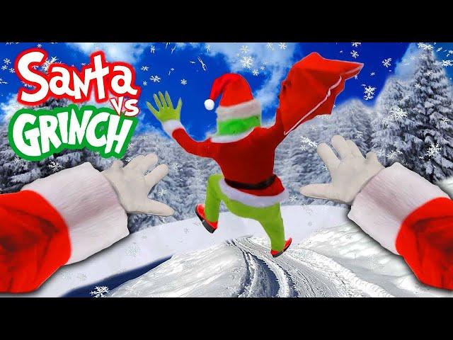 Santa VS Grinch In Real Life - Parkour POV