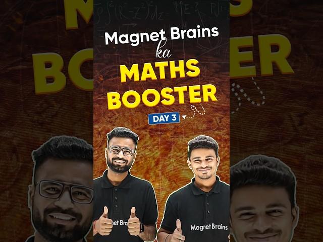 Day 3️- MB² Magnet Brains का Maths Booster- Solving Common Mistakes of Math #mathstricksmagic