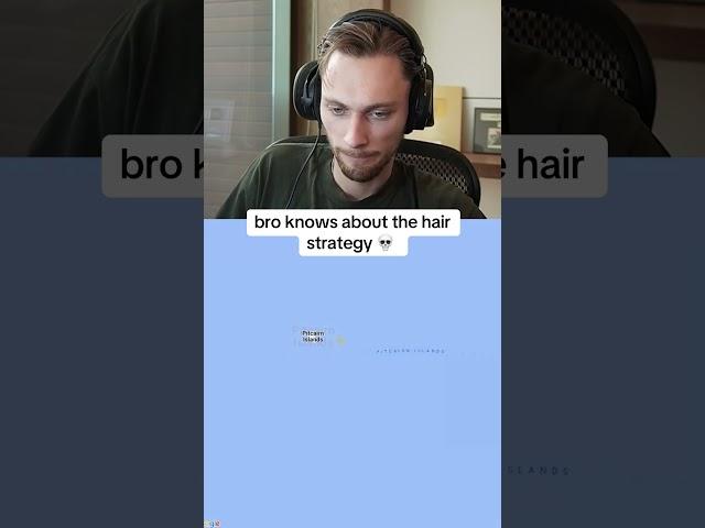 i used his hair to find the location