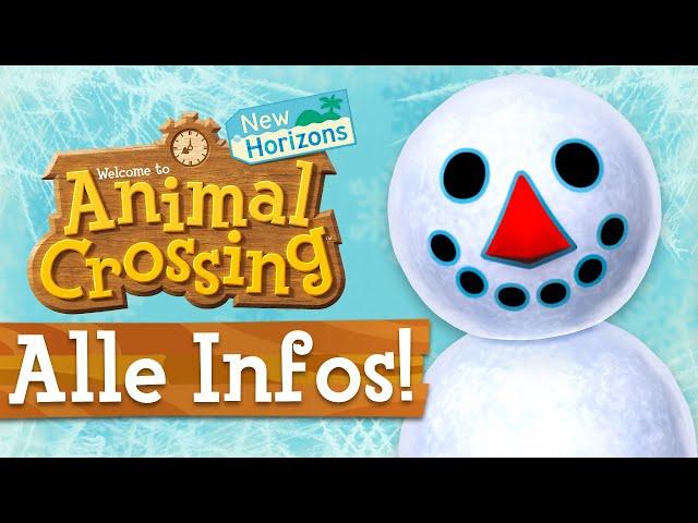 Alle INFOS & TIPPS über SCHNEMIL (Schneemann) ️ in Animal Crossing New Horizons 