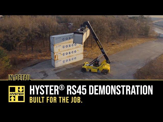 Hyster® RS45 - A Quick Demonstration