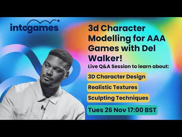 3d Character Modelling for AAA Games with Del Walker - Q&A Session