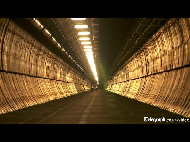 Inside the other Channel Tunnel you don't normally see