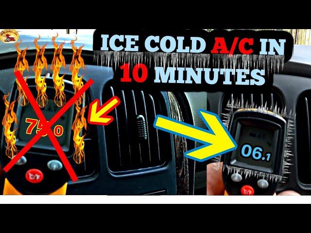 AMAZING!! Want ICE COLD A/C ?? Our NEW Air Conditioning Super Tune/Clean