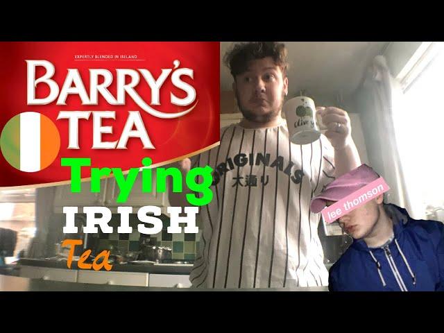 TRYING IRISH TEA + BIG ANNOUNCEMENT || Lee Thomson