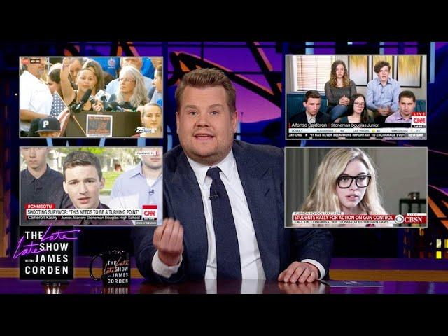 James Corden on Gun Control in America