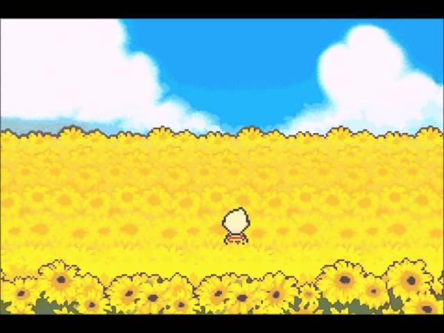 "Mother 3" Sunflower Fields Scene