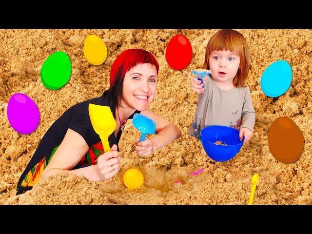 Spielspaß mit Bianca und Mama. Kinder Video auf Deutsch. 3 Folgen am Stück