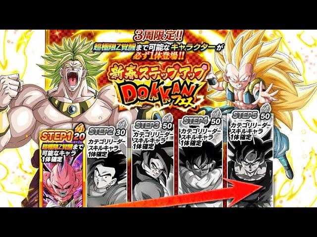 LR TEQ UI GOKU!!! NEW YEARS 2025 STEP UP SUMMON DOKKANFEST & CARNIVAL BANNERS! (DBZ: Dokkan Battle)