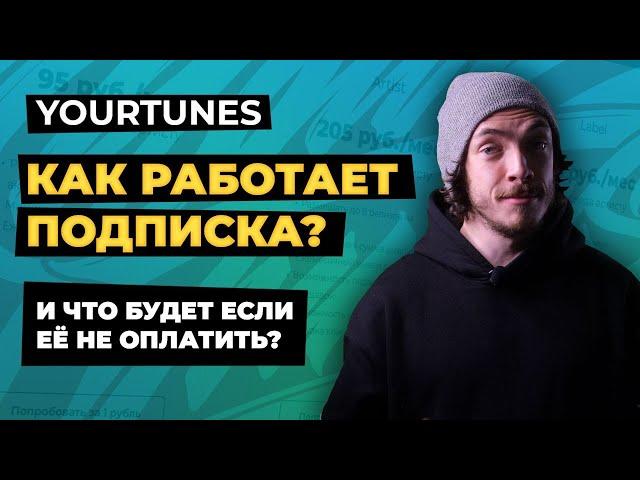 YOURTUNES: КАК РАБОТАЕТ ПОДПИСКА?