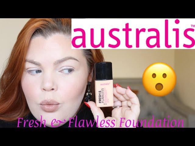 REVIEW// AUSTRALIS Fresh & Flawless Full Coverage, Lightweight Foundation