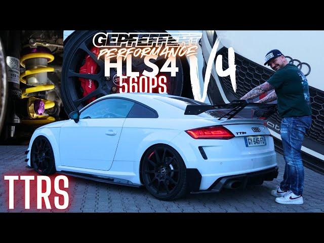 560 PS TTRS with GEPFEFFERT KW V4 Clubsport with HLS4 DROPKIT