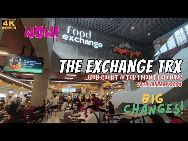 Revisiting the Food Exchange Food Court at The Exchange TRX after a month! | Big changes!