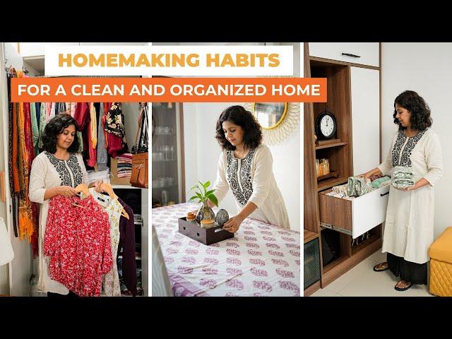 9 Smart Homemaking Habits for a Clean and Organized Home