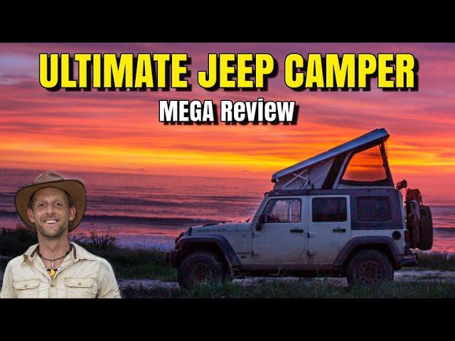 Ultimate Jeep Camper - Ursa Minor J30 pop-up roof in depth review