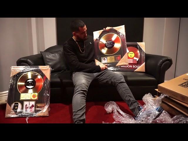 RIAA Platinum & Gold Plaque Unboxing "Producers Edition"