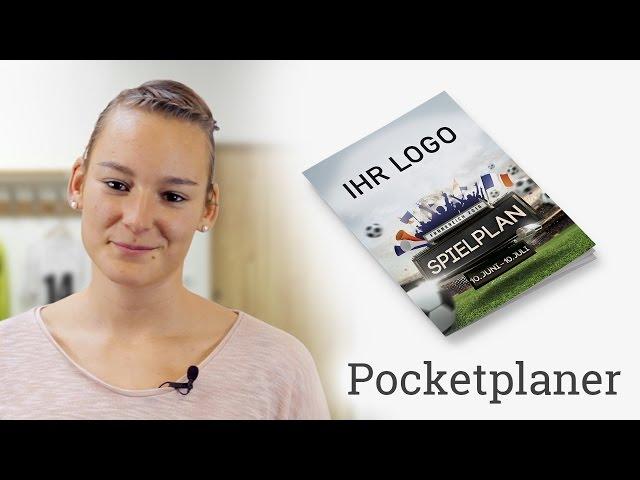 Der Pocketplaner als Werbeartikel zur EM mit Ihrem Logo • em-planer-manufaktur.de