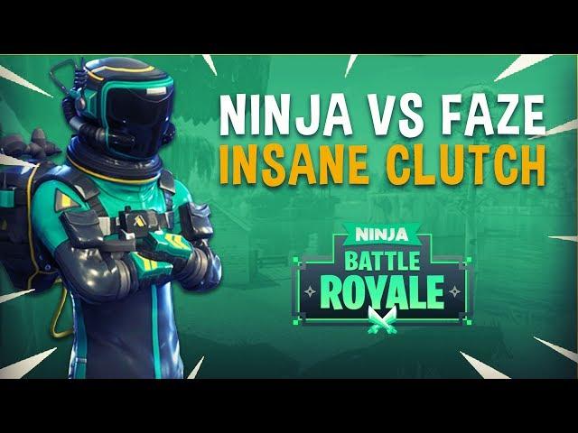 Ninja vs FaZe Game 2 Insane Clutch! - Fortnite Tournament Gameplay