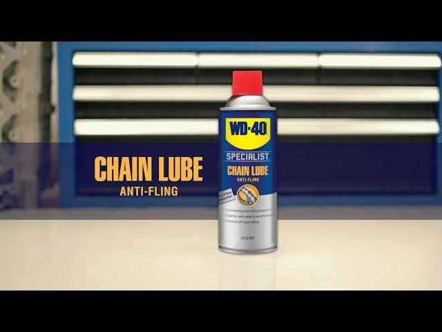 How to Protect and Extend Automotive Chain Life With WD-40 Specialist Anti-Fling Chain Lube