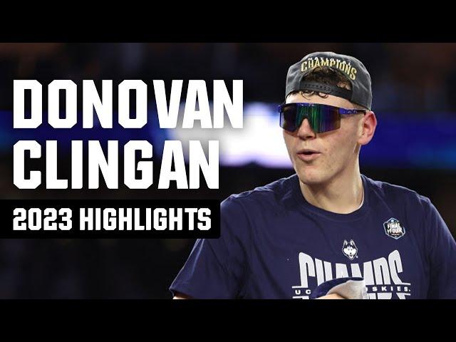 Donovan Clingan 2023 NCAA tournament highlights