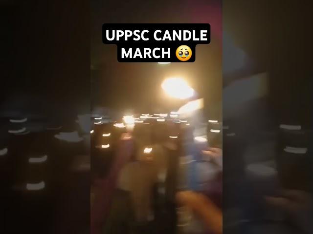  uppsc Normalization candle march protest #shorts #uppsc #uppcs #roaro #beo #protest #uttarpradesh