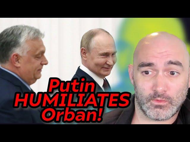Putin Humiliates Hungary's Orban's "Peace Trip"!